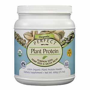 Perfect Supplements Perfect Plant Protein (600 grams) Bottle Image 300x300